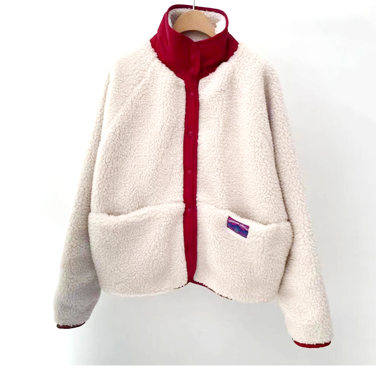 [ONN/ [JP137]리버시블 뽀글이 점퍼/ 부드러운 코트 /넉넉한 사이즈/체형커버/귀여운핏/여성코트