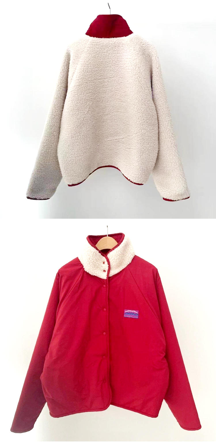 [ONN/ [JP137]리버시블 뽀글이 점퍼/ 부드러운 코트 /넉넉한 사이즈/체형커버/귀여운핏/여성코트