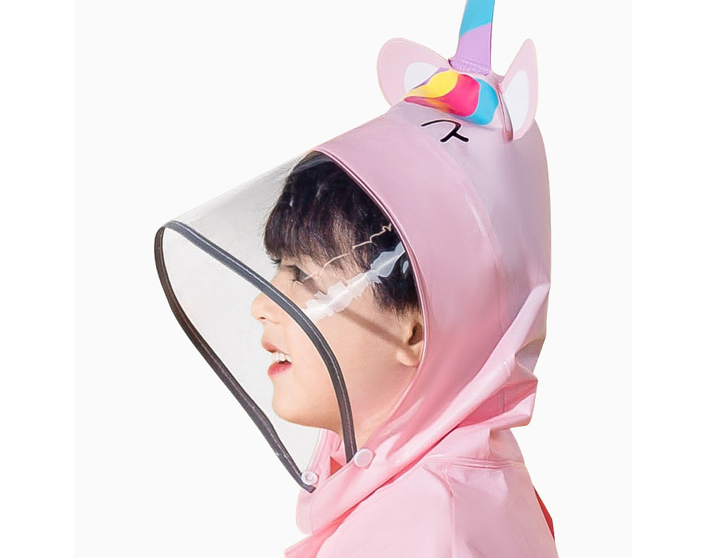 [DOO]47986370 동물친구 우비 캐릭터 비옷 어린이 유치원 남아 여아 상어 공룡 여우 유니콘 천사 날개