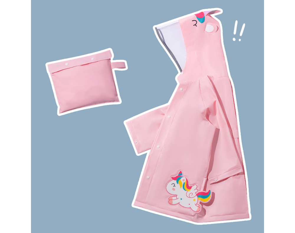 [DOO]47986370 동물친구 우비 캐릭터 비옷 어린이 유치원 남아 여아 상어 공룡 여우 유니콘 천사 날개