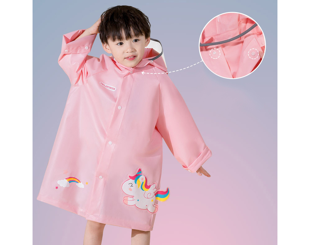 [DOO]47986370 동물친구 우비 캐릭터 비옷 어린이 유치원 남아 여아 상어 공룡 여우 유니콘 천사 날개