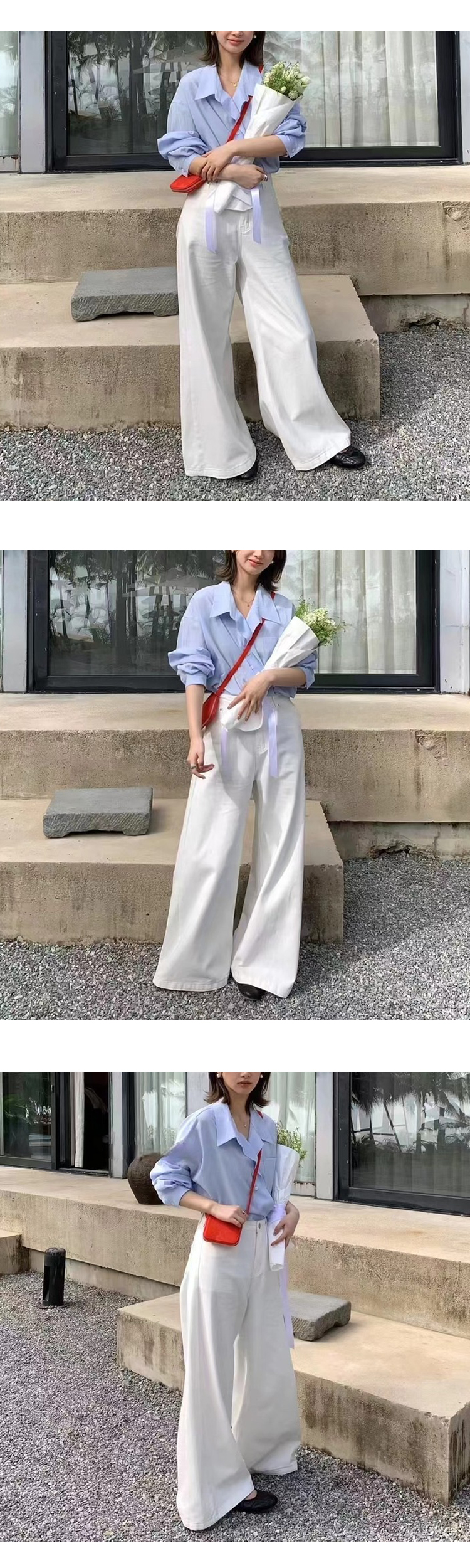 [ONN/ [ST148]루즈핏 포켓 셔츠 카라넥 클래식 프론트 버튼 오픈 클로징 데일리룩 오피스룩 모던 남방