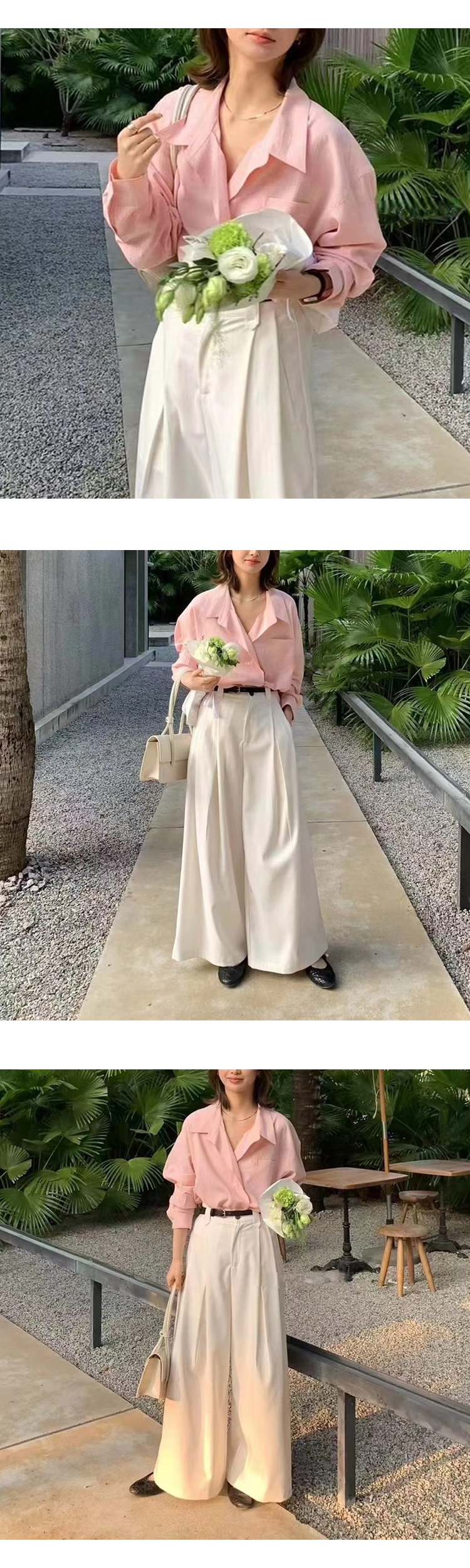 [ONN/ [ST148]루즈핏 포켓 셔츠 카라넥 클래식 프론트 버튼 오픈 클로징 데일리룩 오피스룩 모던 남방