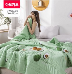 [DOO/ 20129074 듀오프레쉬이불 차렵 이불 먼지없는 침구 극세사 패드 민트 아보카도 딸기 색상 사이즈다양 