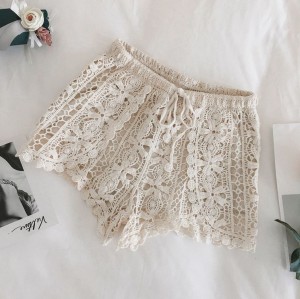[DOO]48245847 크로셰 레이스 반바지 모음 그물바지 니트바지 니트반바지 여름반바지  여름니트 베이지 아이보리