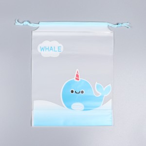 PA동물파우치 공룡 팬더 고래 달팽이 병아리 귀여운 캐릭터  과자 여행용 파우치 포장지 답례품 사은품 봉투