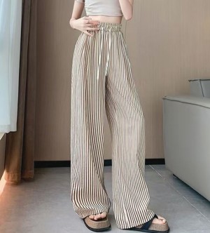 [DOO]57647207스트라이프 시어서커 쿨링 밴딩팬츠 3color / 여름 체형커버 밴딩 와이드 시어서커바지 44~77