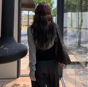 [ONN][NT668]홀터넥 조끼 골지 니트 세트 구성 꾸안꾸룩 러블리룩 그레이 블랙 브라운 니트티 베스트 셋트